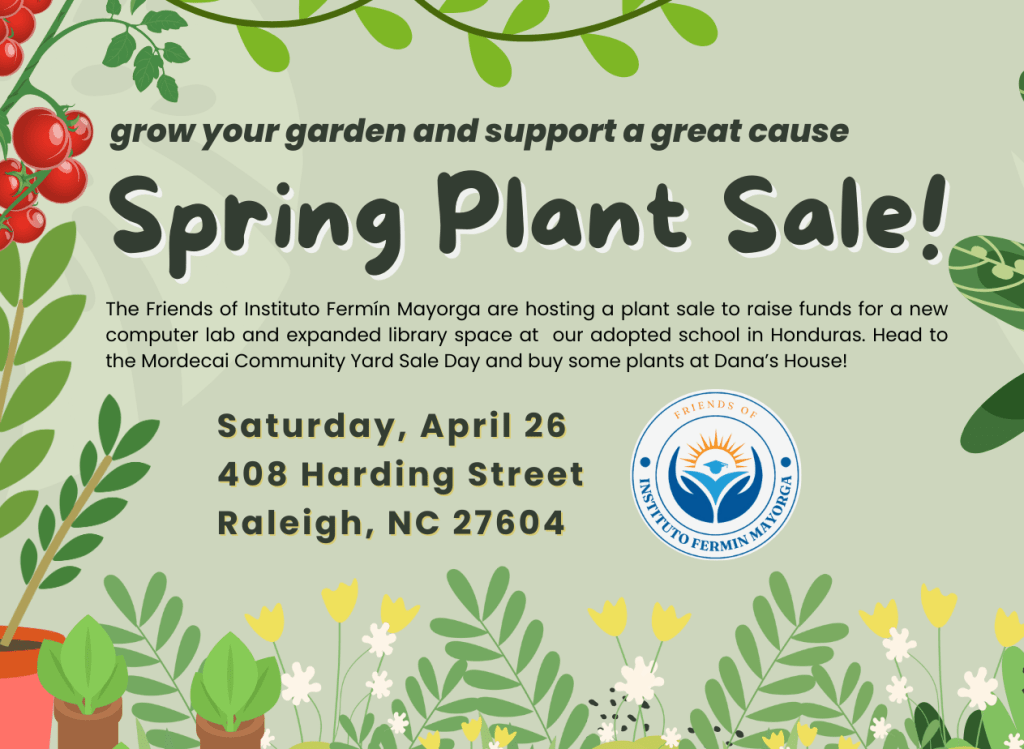 We’re still selling plants!  Help us raise our first&nbsp;$1000